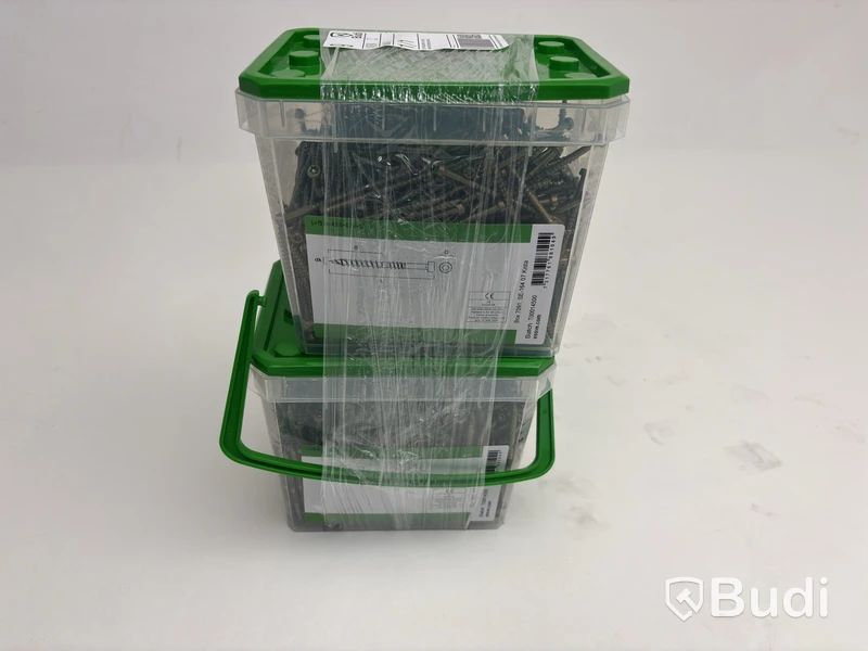 2 LÅDOR TRALLSKRUV ESSVE ESSDECK MAX, 4,8×75 MM, 1 400 ST