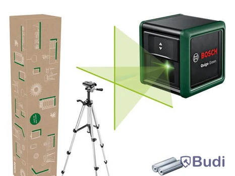 LASER BOSCH DIY QUIGO GREEN SET KORSLASER GRÖN