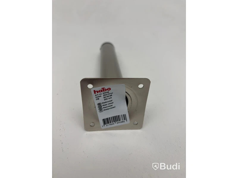 (NEW) 20 PCS. TABLE LEGS 511 MATTE NICKEL Ø30X200