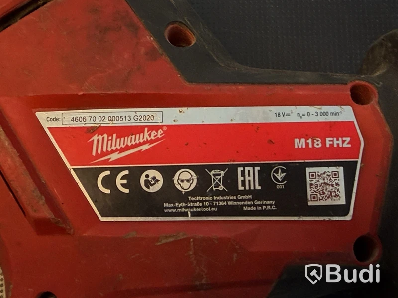 Tigersåg Milwaukee M18 FHZ, 18 V, 5,0 Ah batteri