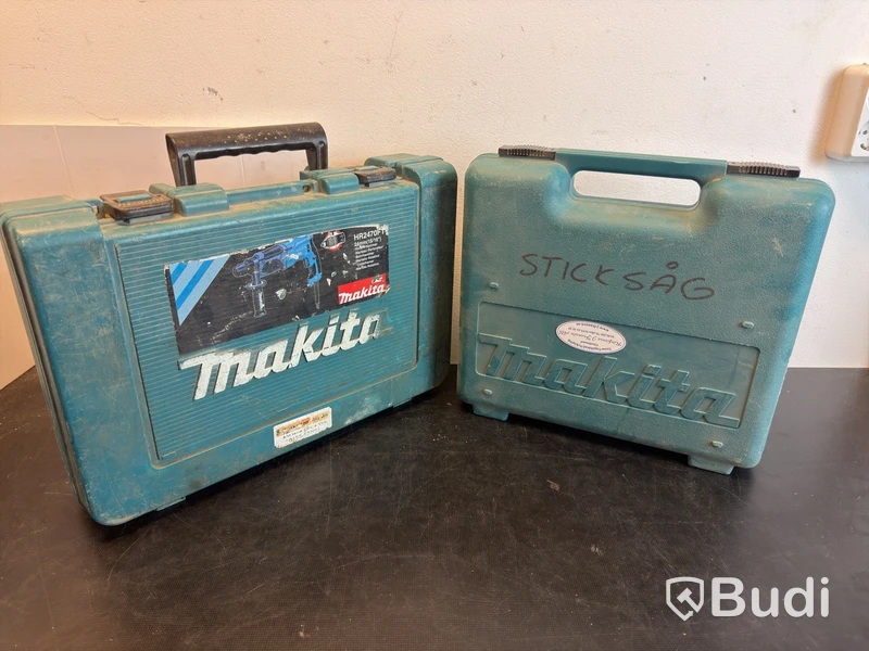 Elverktyg Makita, borrhammare och sticksåg