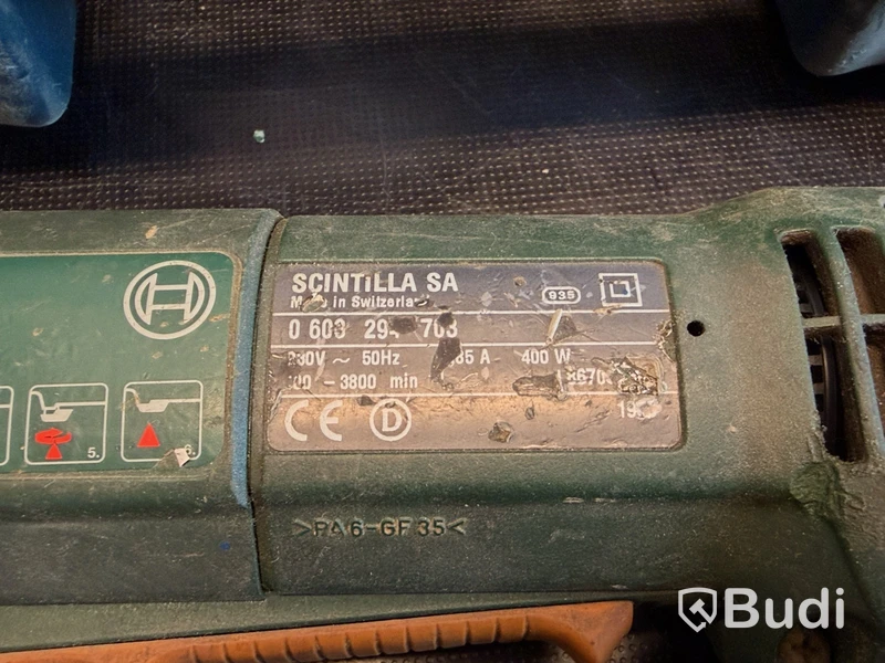 Elverktyg Bosch och Meec, fyra maskiner