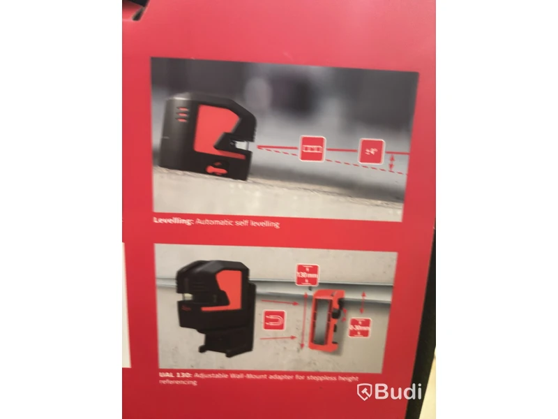 (NEW) LEICA LINO P5 POINT LASER, FIVE POINTS, 30 M
