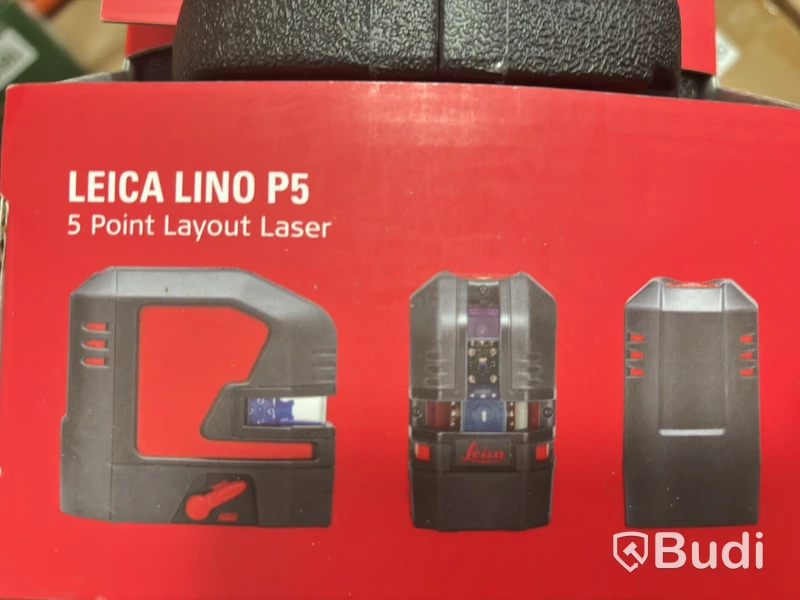 (NEW) LEICA LINO P5 POINT LASER, FIVE POINTS, 30 M