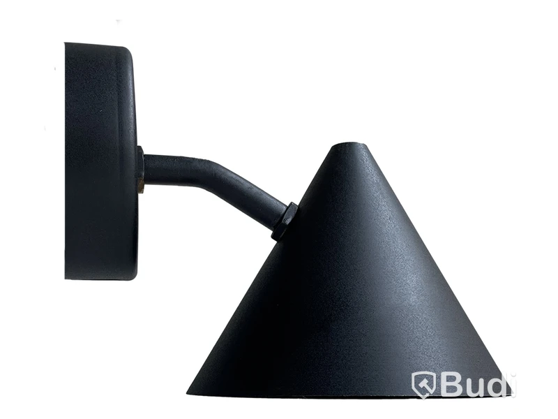(NEW) WESTAL TRATT MICRO WALL LIGHT IP23, BLACK, WITHOUT LIGHT SOURCE