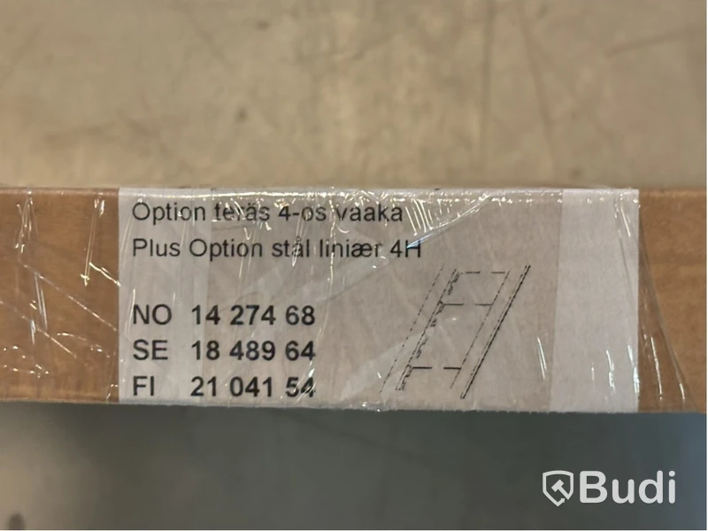 KOMBINATIONSRAM STÅL ELKO PLUS OPTION