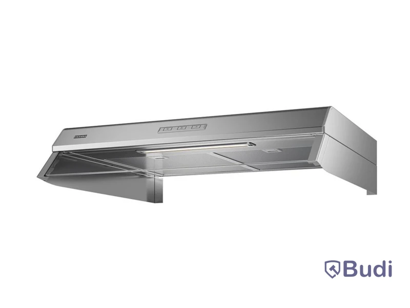 (NEW) FRANKE SPIRIT 60 STAINLESS STEEL EXTRACTOR HOOD, 1221B-10 SMALL VOLUME SECTION, STAINLESS STEEL