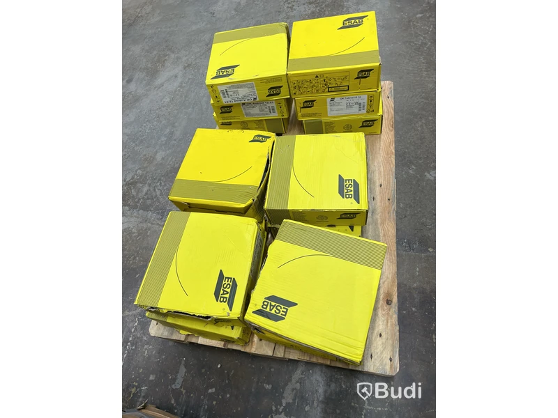 (NEW) 5 PCS. ESAB OK TUBROD 15.14 FLUX-CORED WIRE SPOOLS 1.2 MM 16 KG -