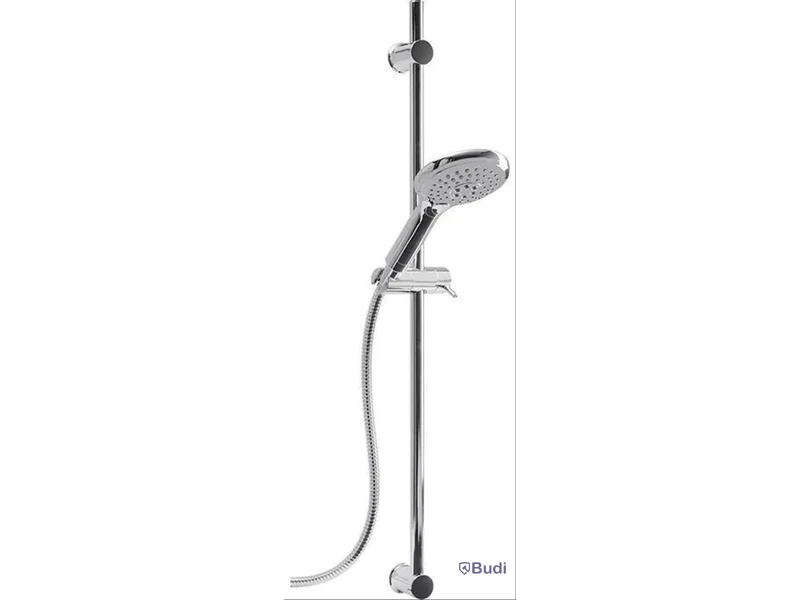 (NEW) AQUALINE SHOWER SET CHROME 3-SPRAY