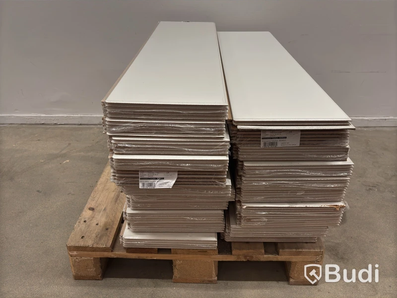 (NEW) CEILING PANEL SMARTPANEL COTTON WHITE 8X300X1220 MM, 33.6 m2