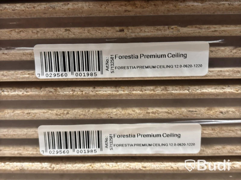 (NEW) FORESTIA PREMIUM CEILING WHITE CEILING PANEL 620X1220MM, 20m2