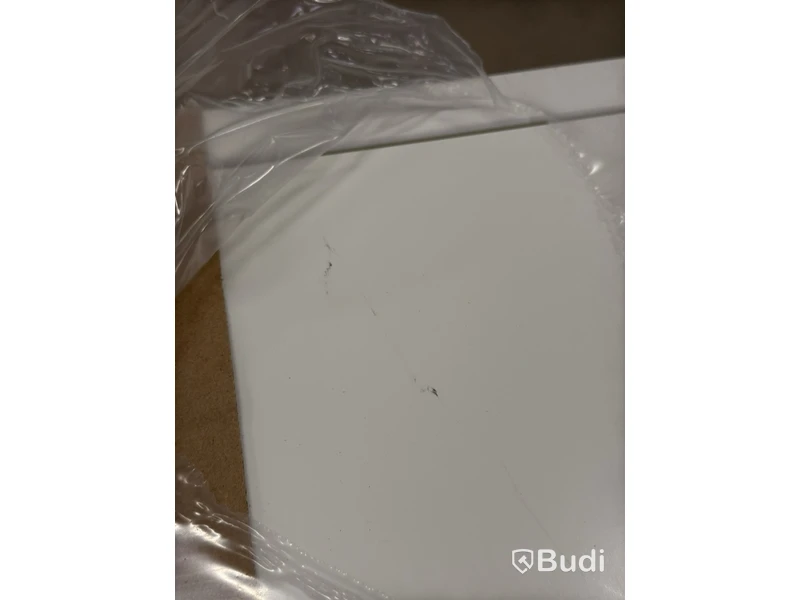 (NEW) SOLID ELEMENTS VISBY EXTERIOR DOOR 10X21 RIGHT-HANDED WHITE