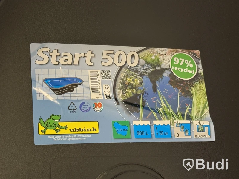 Ubbink Start 500 pond basin, 500 litres