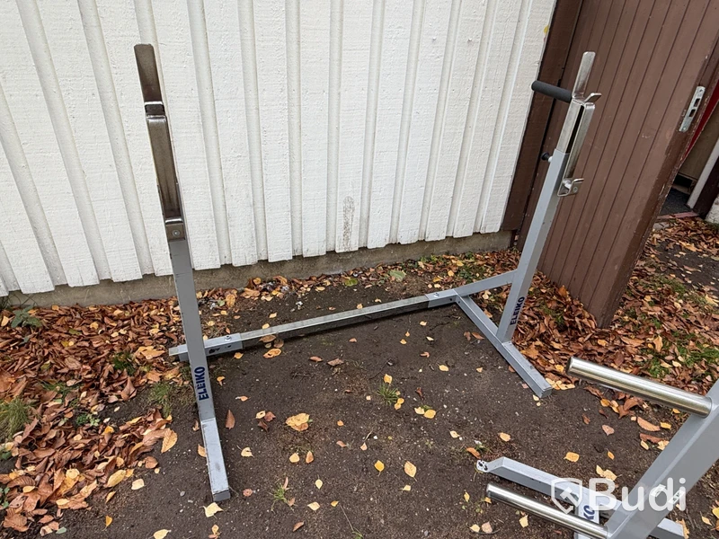 Eleiko Barbell Rack with Weight Plate Holders