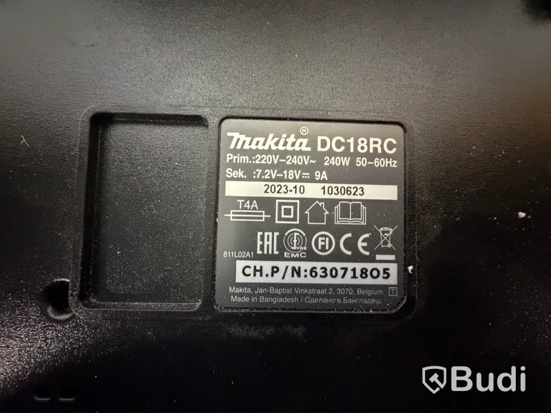 Tigersåg Makita DJR186, 18 V