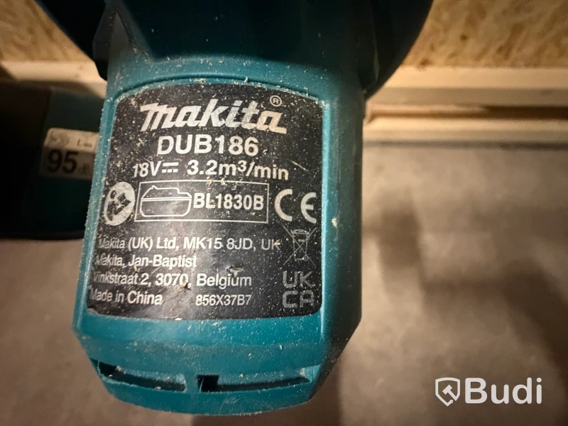 Lövblås Makita DUB186, 18 V