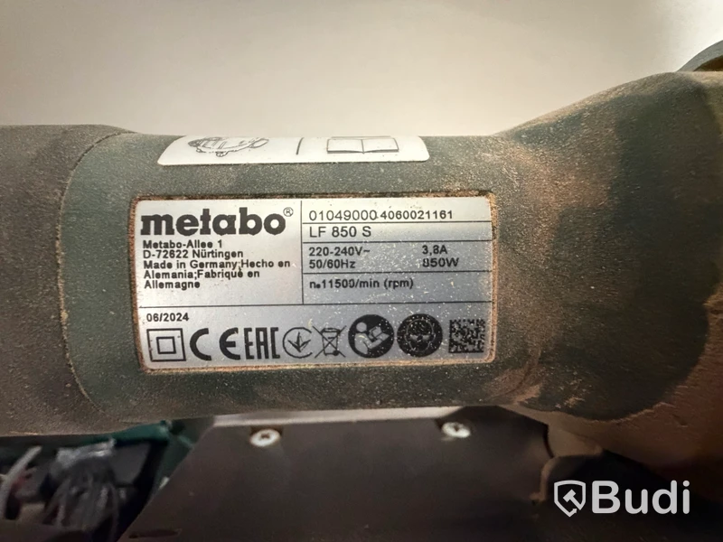 Lackfräs Metabo LF 850 S, 850 W