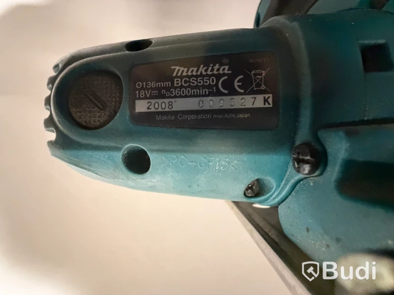 Makita BCS550 Circular Saw, 18 V