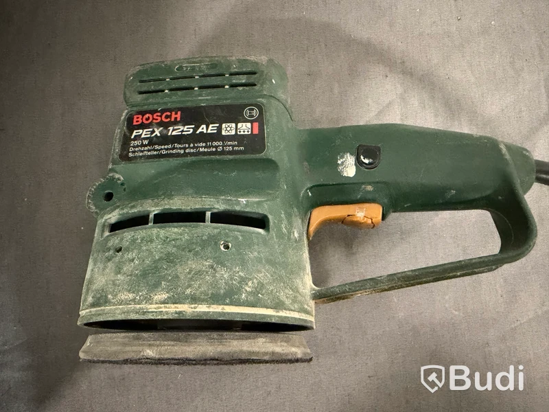 Slipmaskiner Bosch PDS 240 E, PEX 125 AE m.fl.