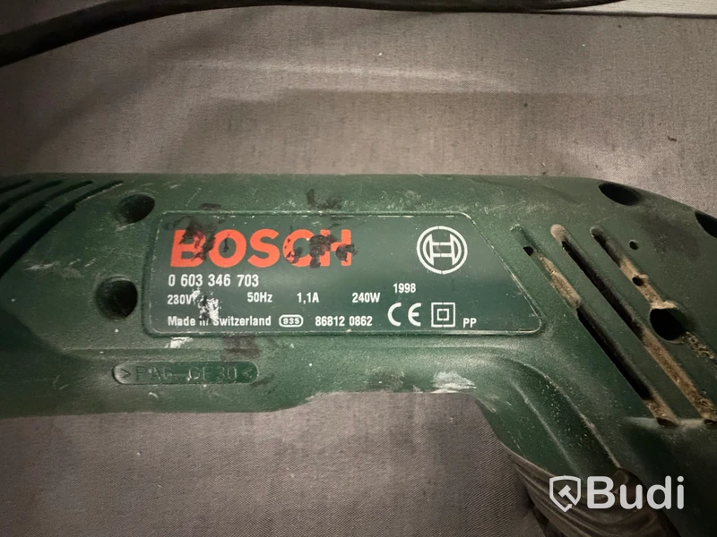 Slipmaskiner Bosch PDS 240 E, PEX 125 AE m.fl.