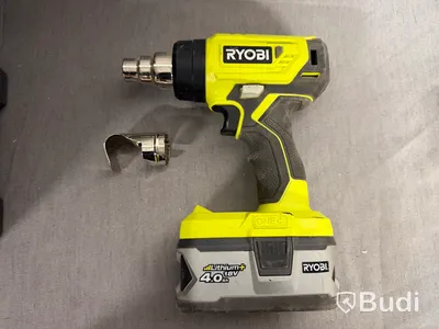 Batteriverktyg Ryobi, varmlufts- och limpistol