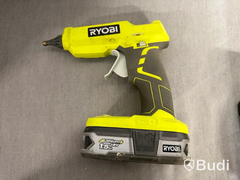 Batteriverktyg Ryobi, varmlufts- och limpistol
