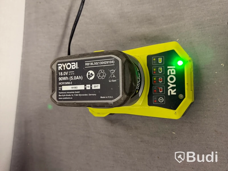 Batteriverktyg Ryobi, varmlufts- och limpistol