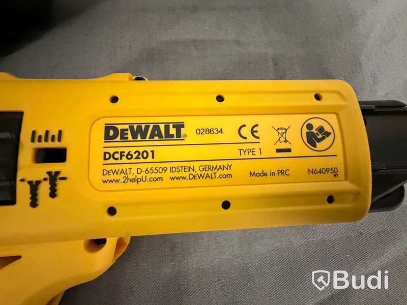 Collated screw gun DeWalt DCF620, 18V