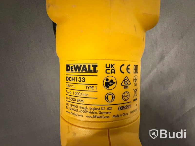 DeWalt DCH133 Rotary Hammer, 18V XR
