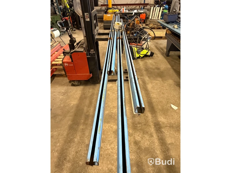 Travers, enkelbana, 125 kg, KITO (nedmonterad)