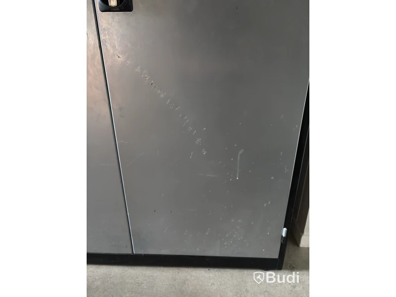 Metal storage cabinet, grey
