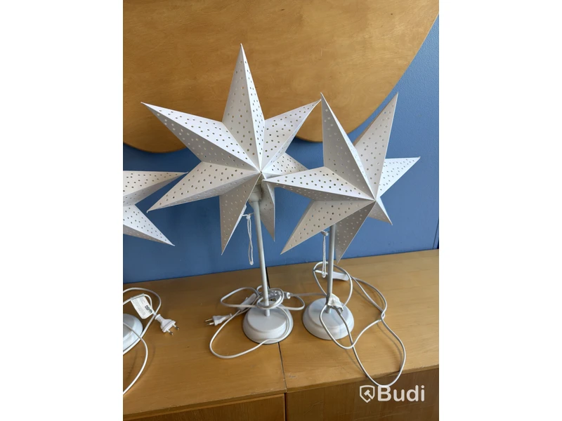 6 pcs. Advent stars, Clas Ohlson