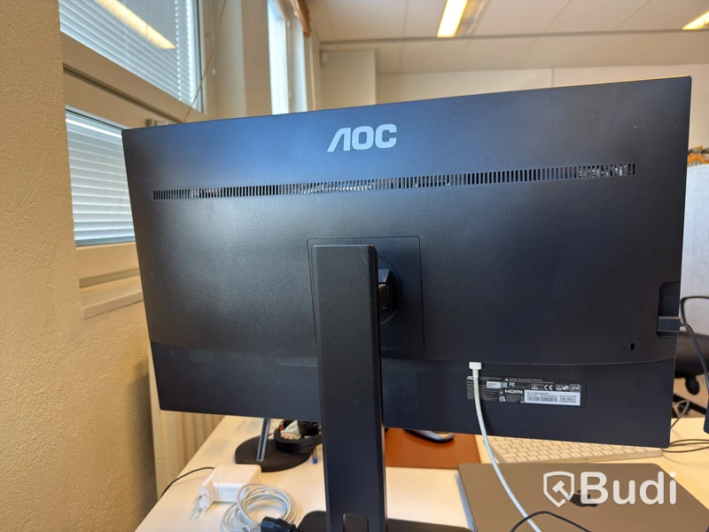 AOC computer monitor, Q27P2CA, 27 inches, QHD 2560 x 1440