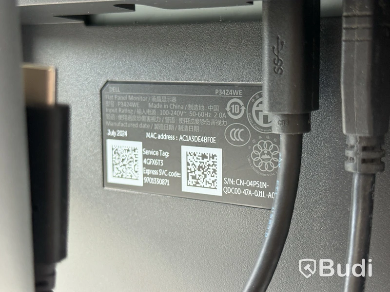 Dell Monitor, P2324WE
