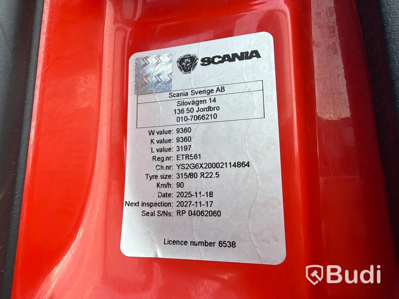 Kranväxlare Scania G410 6x2-4 12.7 -2015 | HIAB