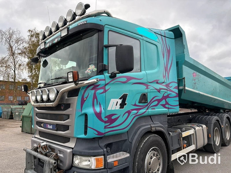 Tippbil Scania R480 -2013 | SLP kassettvagn