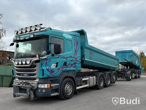 Tippbil Scania R480 -2013 | SLP kassettvagn