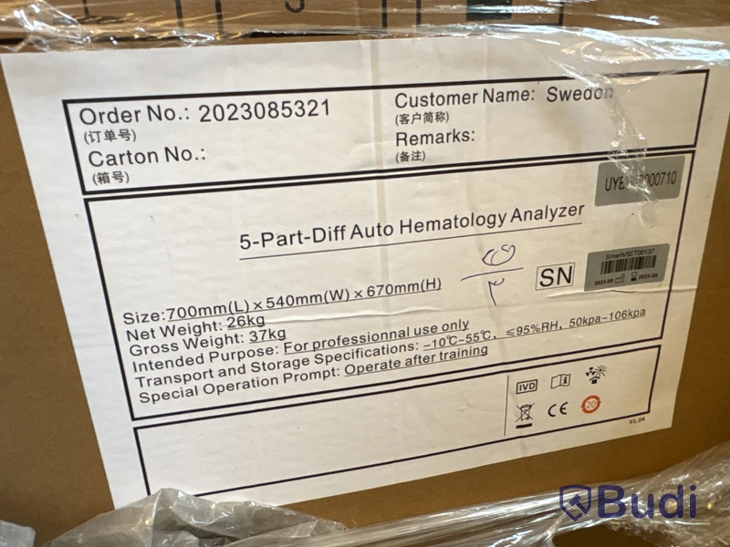 3 pcs. Snibe Biossays E6 Electrolyte Analyzers