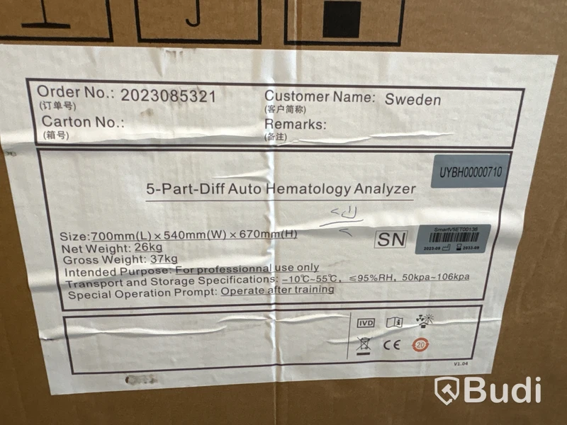 3 pcs. Snibe Biossays E6 Electrolyte Analyzers