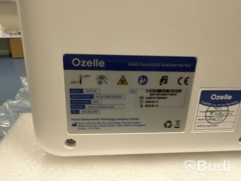 Veterinäranalysator Ozelle EHVT-50