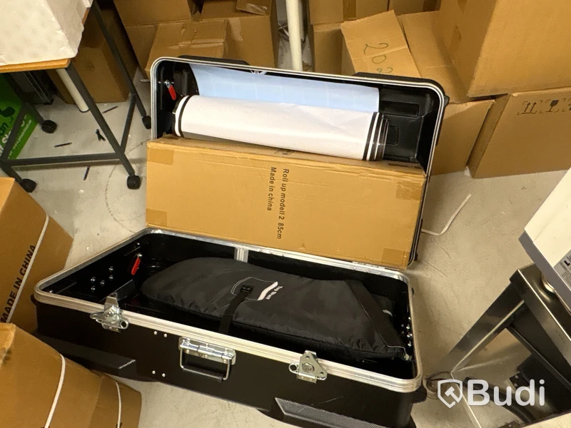Mässbord Expolinc, transportväska med hjul