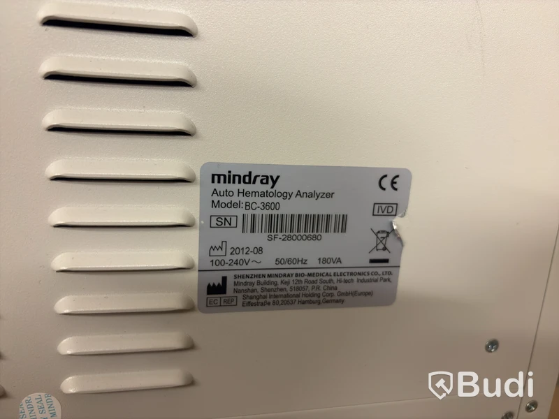 Mindray BC-3600 Hematology Analyzer