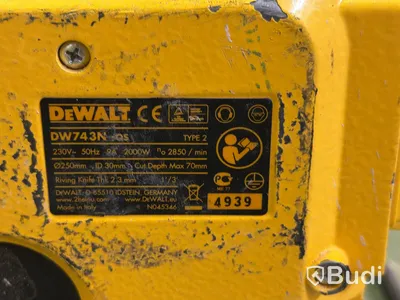 Combination/Table Saw DeWalt DW743N, 250 mm