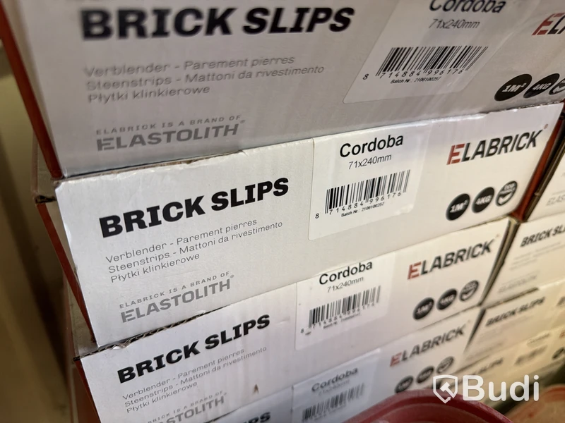 Tegelstensplattor Elabrick Cordoba, 71 x 240 mm, ca 20m2