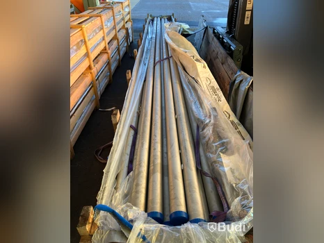 255 st rostfria rör 84 × 2 mm – 304/304L – totalt 1 530 meter