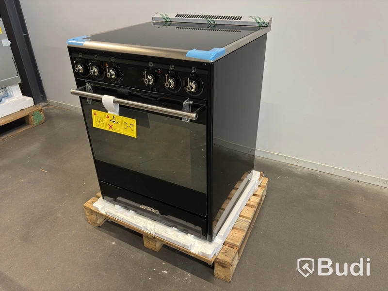 Smeg Black Classic Induction Cooker SCB61PIN9
