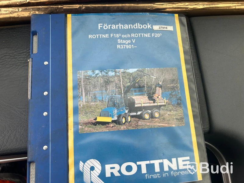 Skotare Rottne F18D 8WD Årsmodell 2020