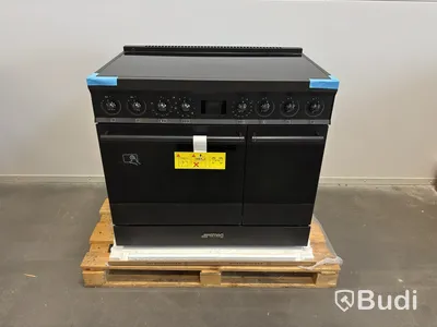 Induktionsspis Smeg 90x60 cm Mattsvart Classic C92IPN2