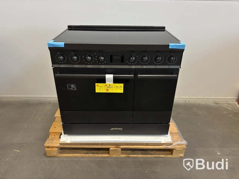 Induktionsspis Smeg 90x60 cm Mattsvart Classic C92IPN2