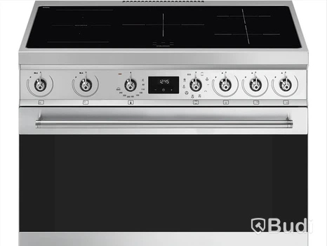 Induktionsspis Smeg 90x60 cm Rostfritt stål Classic C9IMX2